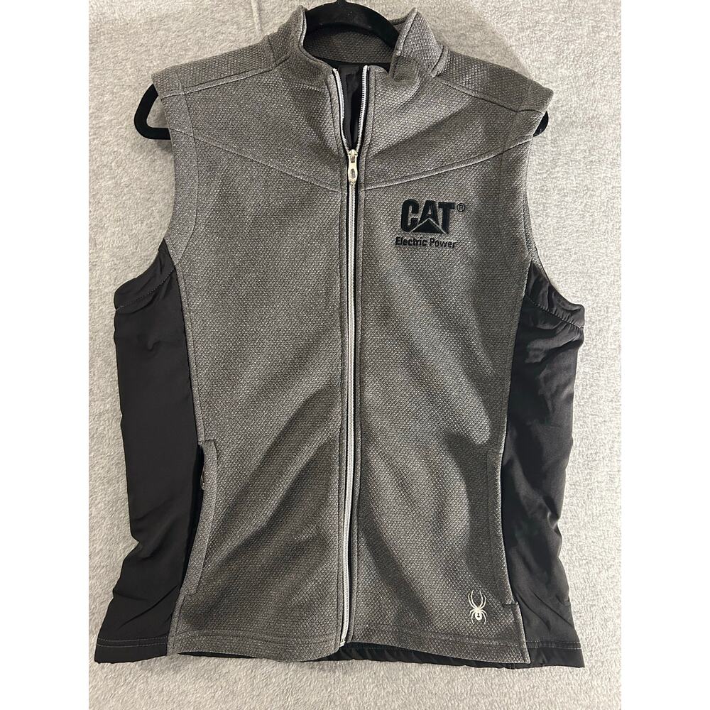 Spyder Cat Electric Power Zip Front Vest L - Picture 2 of 4